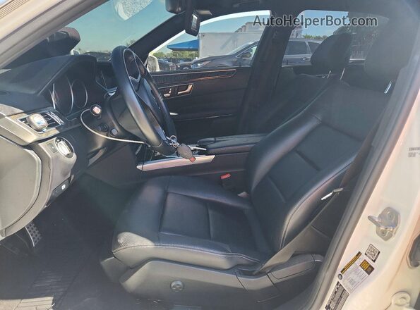 WDDHF5KB6GB214640 2016 MERCEDES-BENZ E White Front interior view