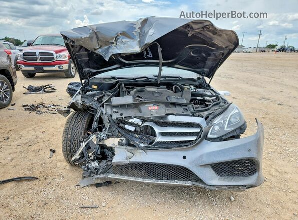 WDDHF5KB6GB282372 2016 MERCEDES-BENZ E Gray Вид спереду