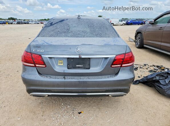 WDDHF5KB6GB282372 2016 MERCEDES-BENZ E Gray Вид ззаду