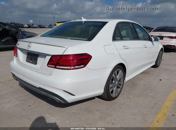 WDDHF5KB7GB263023 2016 MERCEDES-BENZ E-CLASS White Trasero derecho