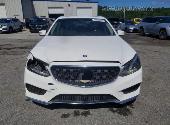 WDDHF5KB8GB229253 2016 MERCEDES-BENZ E White Vista frontal