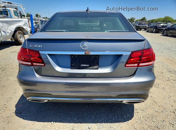 WDDHF5KBXGB244675 2016 MERCEDES-BENZ E Gray Rear view