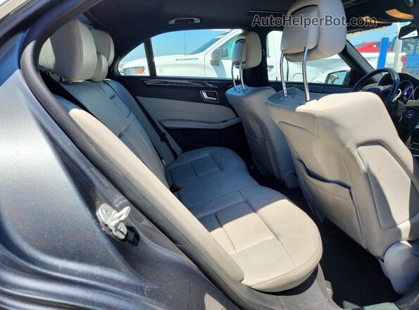 WDDHF5KBXGB244675 2016 MERCEDES-BENZ E Gray Rear seats view