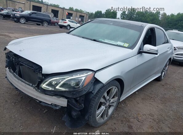 WDDHF8JB5GB203597 2016 MERCEDES-BENZ E-CLASS Silver Przód lewy