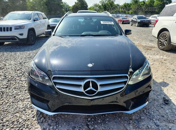 WDDHH8JB6GB300205 2016 MERCEDES-BENZ E Black Դիմացի տեսք