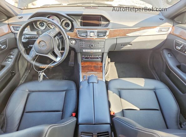 WDDHH8JB6GB300205 2016 MERCEDES-BENZ E Black Առջևի վահանակի տեսք
