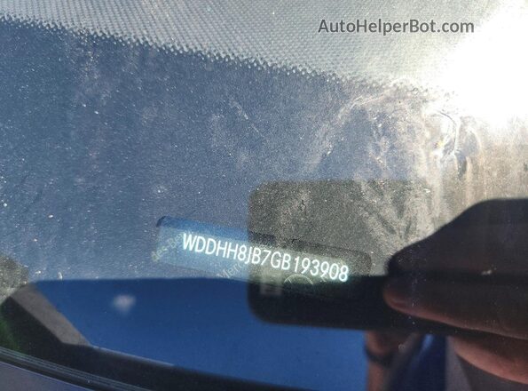 WDDHH8JB7GB193908 2016 MERCEDES-BENZ E White Engine compartment view