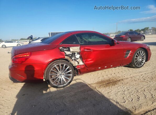 WDDJK6GA9JF053526 2018 MERCEDES-BENZ SL Red უკანა მარჯვენა