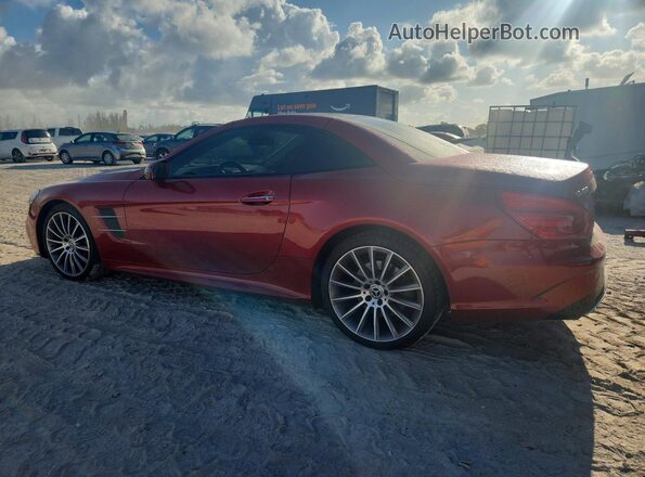 WDDJK6GA9JF053526 2018 MERCEDES-BENZ SL Red უკანა მარცხენა