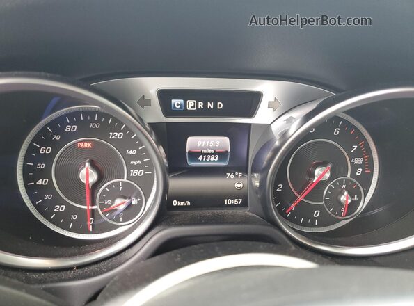 WDDJK7DA2JF050042 2018 MERCEDES-BENZ SL Silver ხელსაწყოთა პანელის ხედი