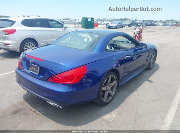 WDDJK7DA4HF045113 2017 MERCEDES-BENZ SL 550 Blue Задня права чверть