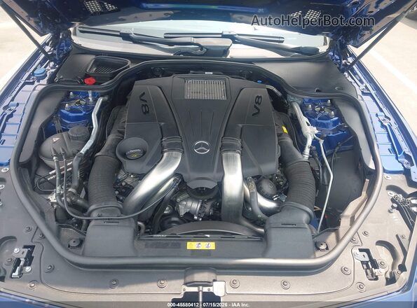 WDDJK7DA4HF045113 2017 MERCEDES-BENZ SL 550 Blue Вид ззаду