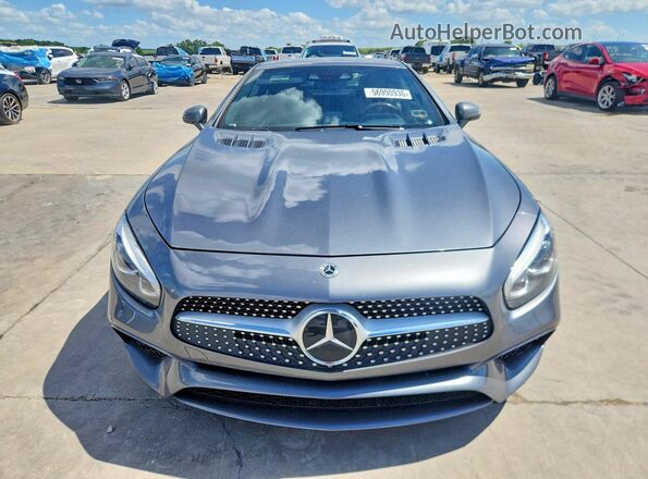 WDDJK7DAXJF052024 2018 MERCEDES-BENZ SL Gray წინა ხედი