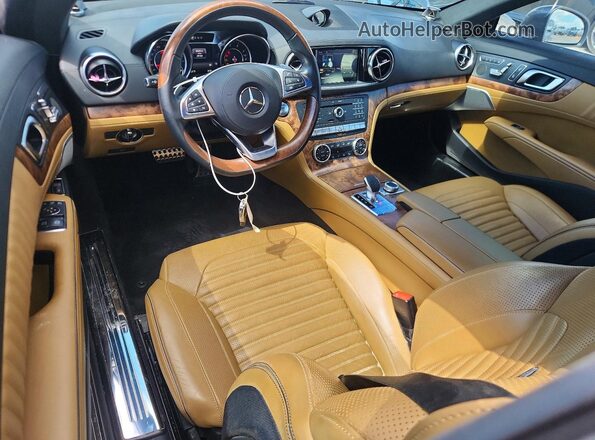 WDDJK7DAXJF052024 2018 MERCEDES-BENZ SL Gray წინა პანელის ხედი