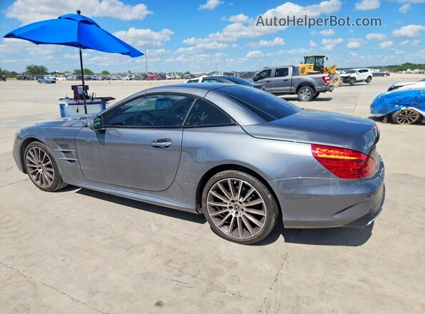 WDDJK7DAXJF052024 2018 MERCEDES-BENZ SL Gray უკანა მარცხენა