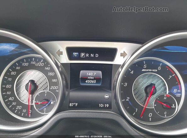WDDJK7EA8HF047199 2017 MERCEDES-BENZ AMG SL 63 Black Հետևի նստատեղերի տեսք
