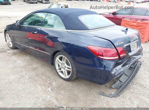 WDDKK6FF4HF355933 2017 MERCEDES-BENZ E-CLASS Blue Trasero izquierdo