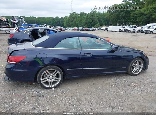 WDDKK6FF4HF355933 2017 MERCEDES-BENZ E-CLASS Blue Vista interior trasera