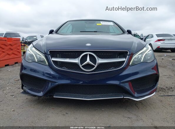 WDDKK6FF4HF355933 2017 MERCEDES-BENZ E-CLASS Blue Vista del cuadro de instrumentos