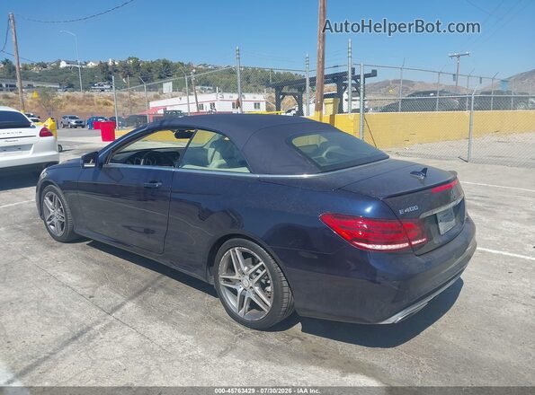 WDDKK6FF5HF362065 2017 MERCEDES-BENZ E-CLASS Navy Rear left