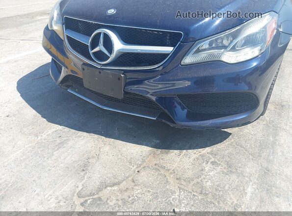 WDDKK6FF5HF362065 2017 MERCEDES-BENZ E-CLASS Navy Front view