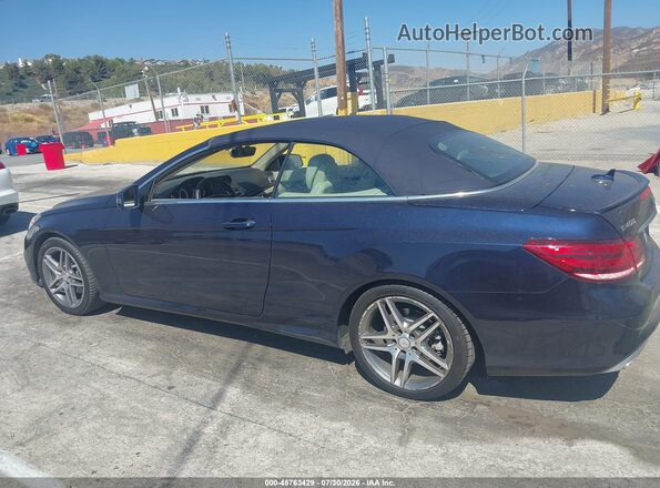 WDDKK6FF5HF362065 2017 MERCEDES-BENZ E-CLASS Navy Rear interior view