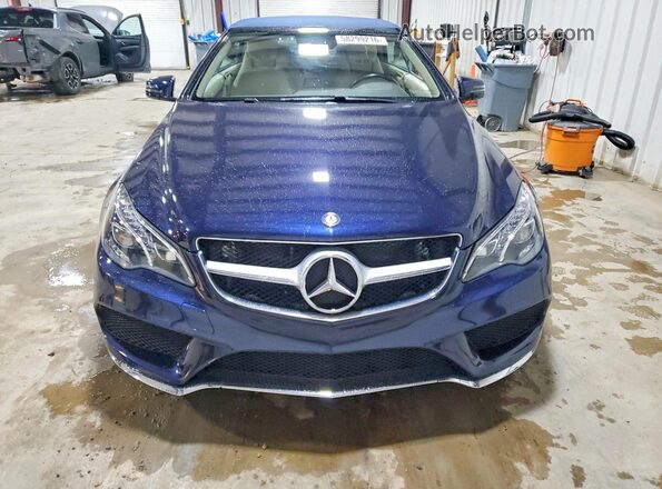 WDDKK6FF7GF342317 2016 MERCEDES-BENZ E Blue Widok z przodu