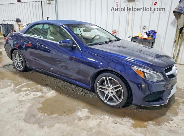 WDDKK6FF7GF342317 2016 MERCEDES-BENZ E Blue Przód prawy