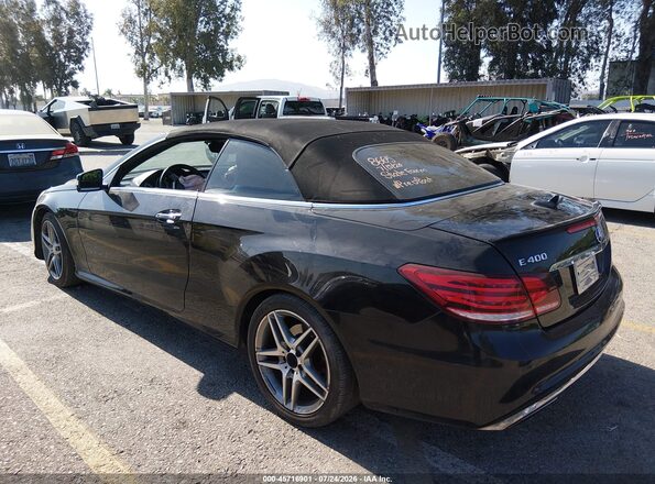WDDKK6FFXGF325009 2016 MERCEDES-BENZ E-CLASS Black Tył lewy