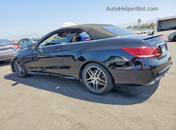 WDDKK6FFXGF340058 2016 MERCEDES-BENZ E Black Rear left