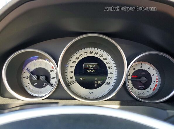 WDDKK6FFXGF340058 2016 MERCEDES-BENZ E Black Instrument cluster view