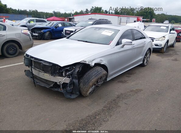 WDDLJ6FB1GA169072 2016 MERCEDES-BENZ CLS-CLASS Silver Առջևի ձախ երեք քառորդ տեսարան