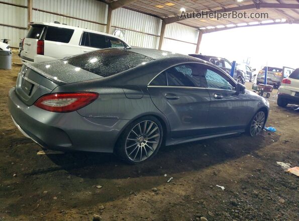 WDDLJ6FB3GA163838 2016 MERCEDES-BENZ CLS-CLASS Gray Trasero derecho