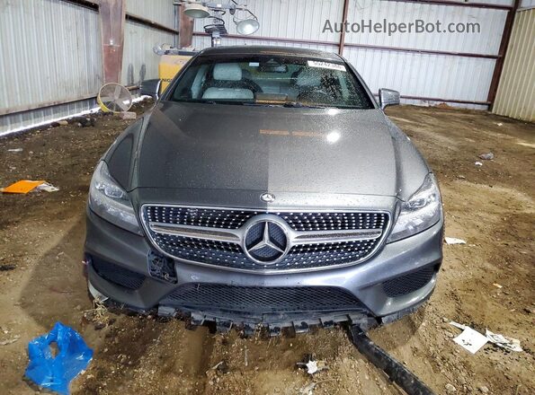 WDDLJ6FB3GA163838 2016 MERCEDES-BENZ CLS-CLASS Gray Vista frontal