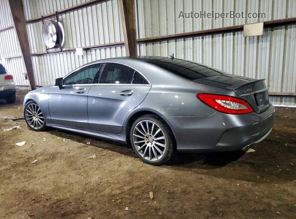 WDDLJ6FB3GA163838 2016 MERCEDES-BENZ CLS-CLASS Gray Trasero izquierdo