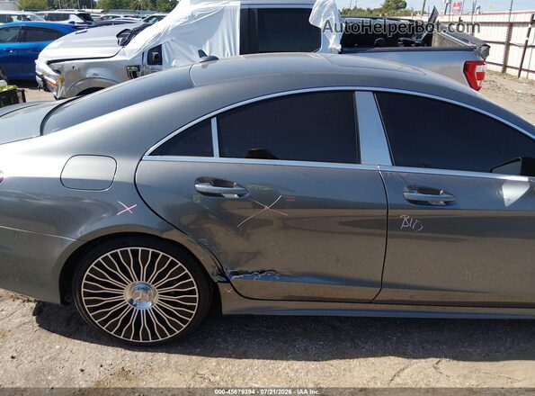 WDDLJ6FB6GA176342 2016 MERCEDES-BENZ CLS-CLASS Gray Vista frontal