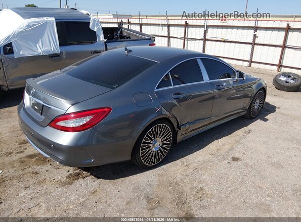 WDDLJ6FB6GA176342 2016 MERCEDES-BENZ CLS-CLASS Gray Trasero derecho
