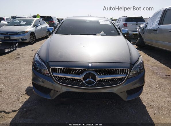 WDDLJ6FB6GA176342 2016 MERCEDES-BENZ CLS-CLASS Gray Vista del cuadro de instrumentos