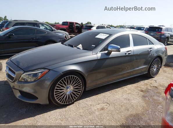 WDDLJ6FB6GA176342 2016 MERCEDES-BENZ CLS-CLASS Gray Vista interior de 360 grados