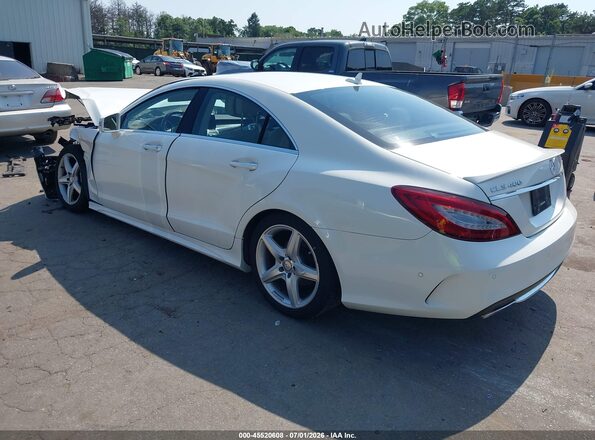 WDDLJ6HB2GA166064 2016 MERCEDES-BENZ CLS-CLASS White Задня ліва чверть