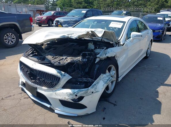 WDDLJ6HB2GA166064 2016 MERCEDES-BENZ CLS-CLASS White Вид спереду