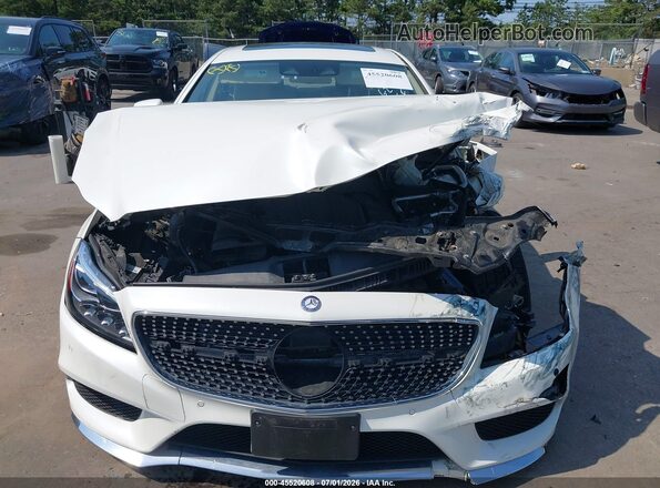 WDDLJ6HB2GA166064 2016 MERCEDES-BENZ CLS-CLASS White Вид щитка приладів