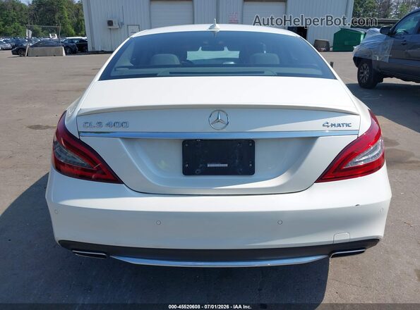 WDDLJ6HB2GA166064 2016 MERCEDES-BENZ CLS-CLASS White 