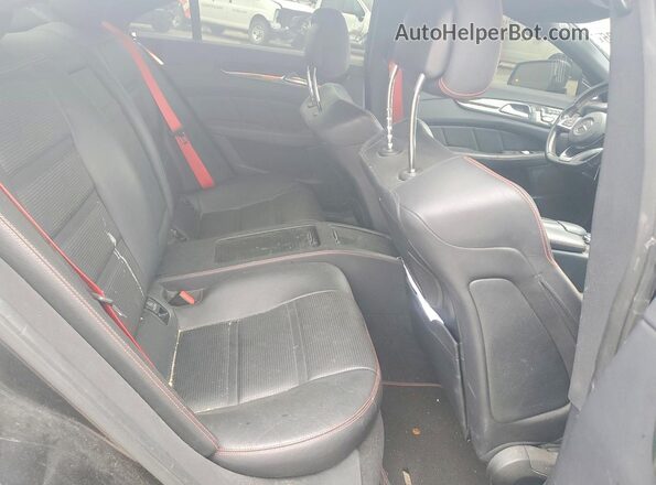 WDDLJ6HB4GA174425 2016 MERCEDES-BENZ CLS-CLASS Black Rear seats view