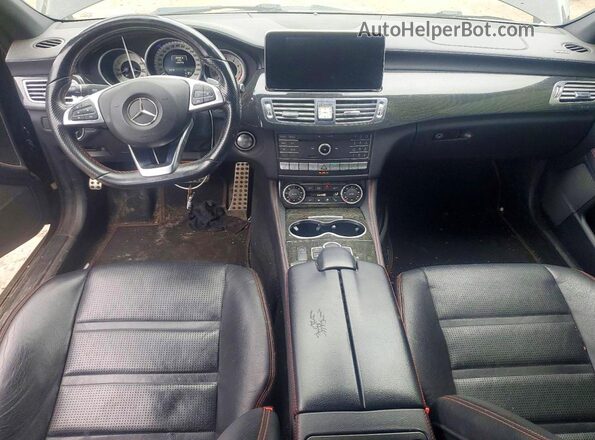 WDDLJ6HB4GA174425 2016 MERCEDES-BENZ CLS-CLASS Black Dashboard view