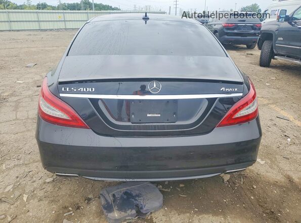 WDDLJ6HB4GA174425 2016 MERCEDES-BENZ CLS-CLASS Black Rear view