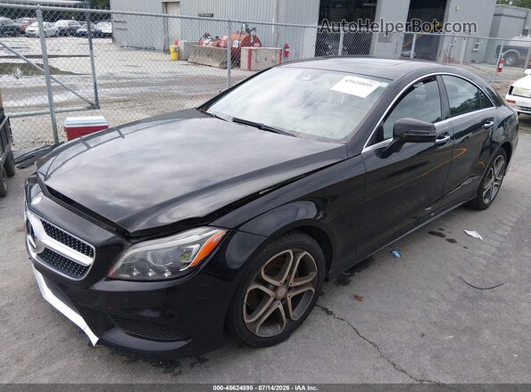WDDLJ6HB8GA177571 2016 MERCEDES-BENZ CLS-CLASS Black Front left