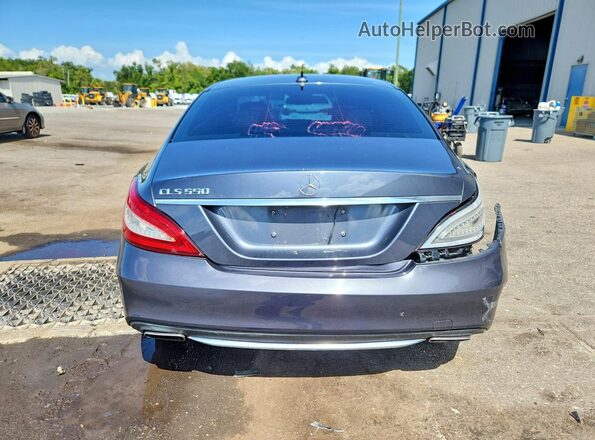 WDDLJ7DB0GA180802 2016 MERCEDES-BENZ CLS-CLASS Gray Rear view