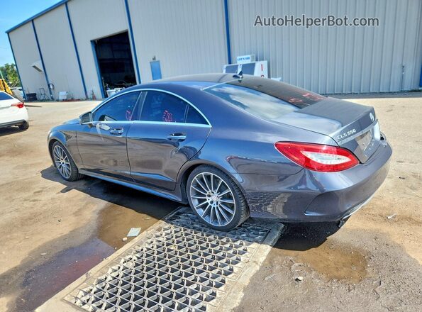 WDDLJ7DB0GA180802 2016 MERCEDES-BENZ CLS-CLASS Gray Rear left