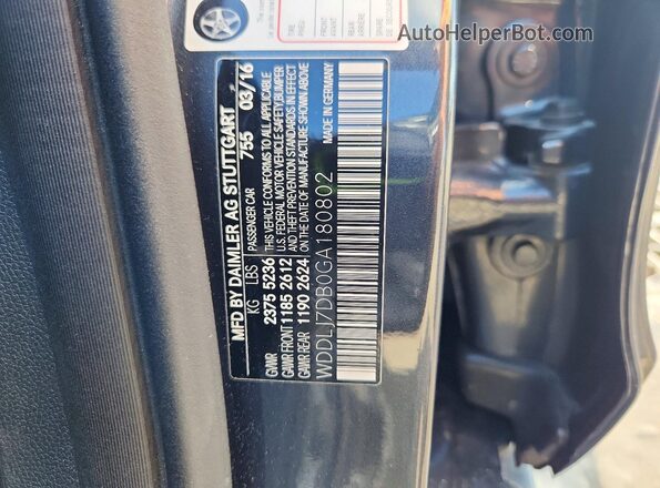 WDDLJ7DB0GA180802 2016 MERCEDES-BENZ CLS-CLASS Gray Engine compartment view